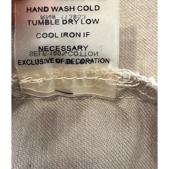 Market & Spruce Womens Small Hooded Barn Utility Jacket Beige Tan - Picture 6 of 8